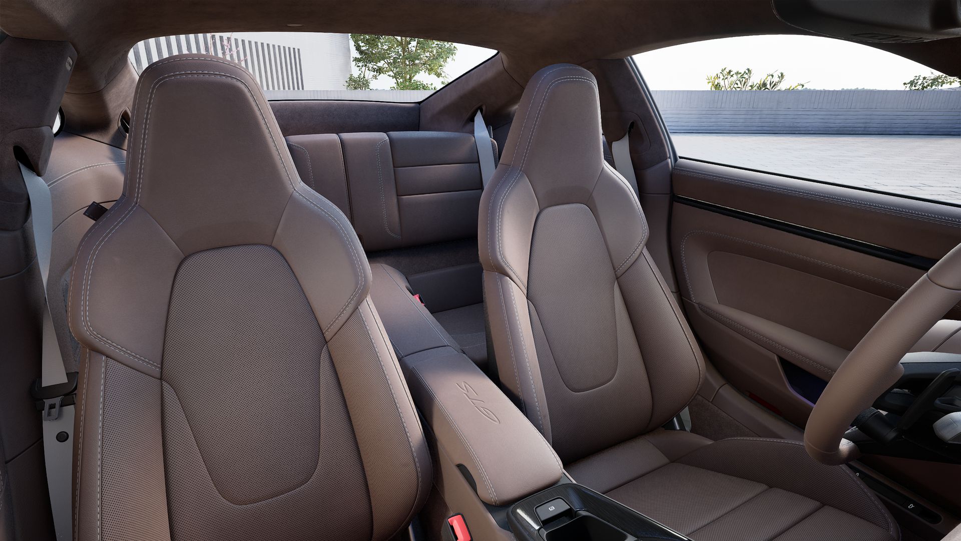 911 Carrera 4 GTS interior view