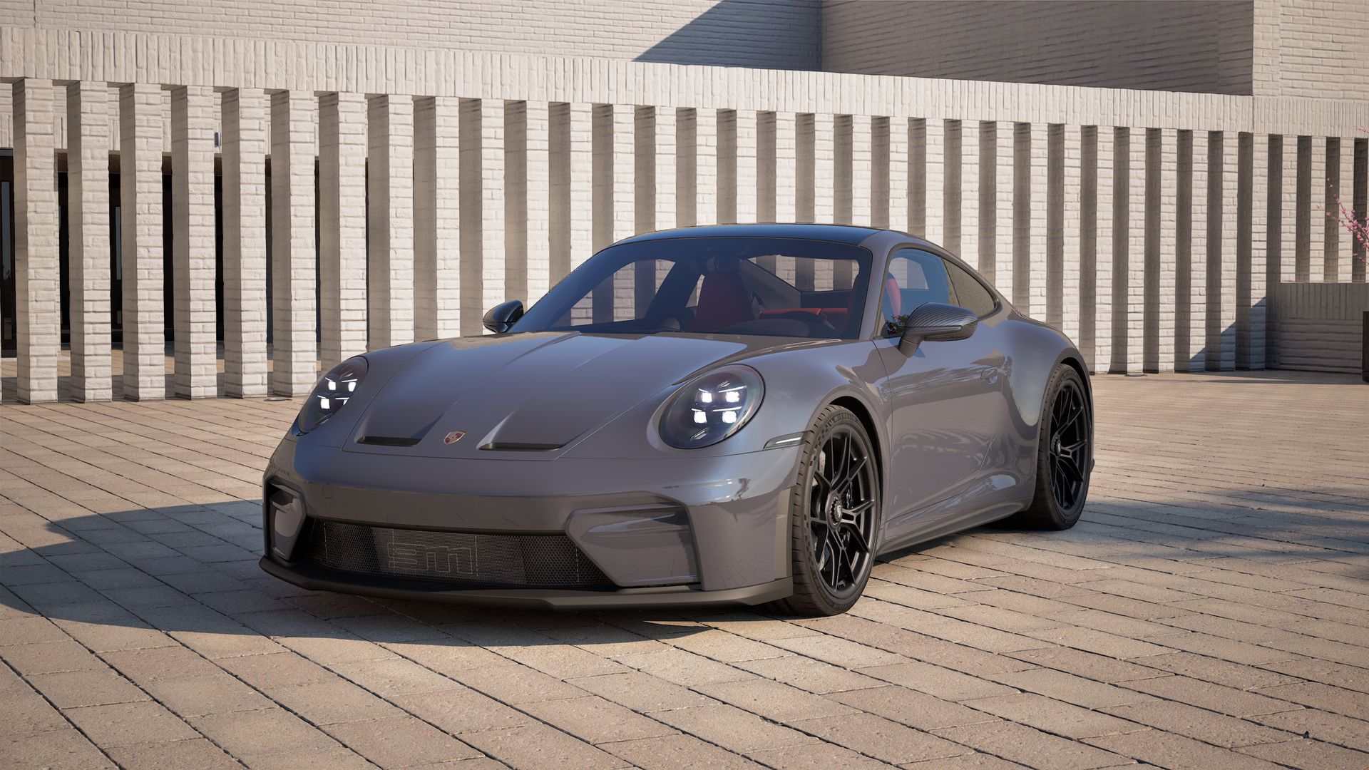 911 GT3 with Touring Package front view