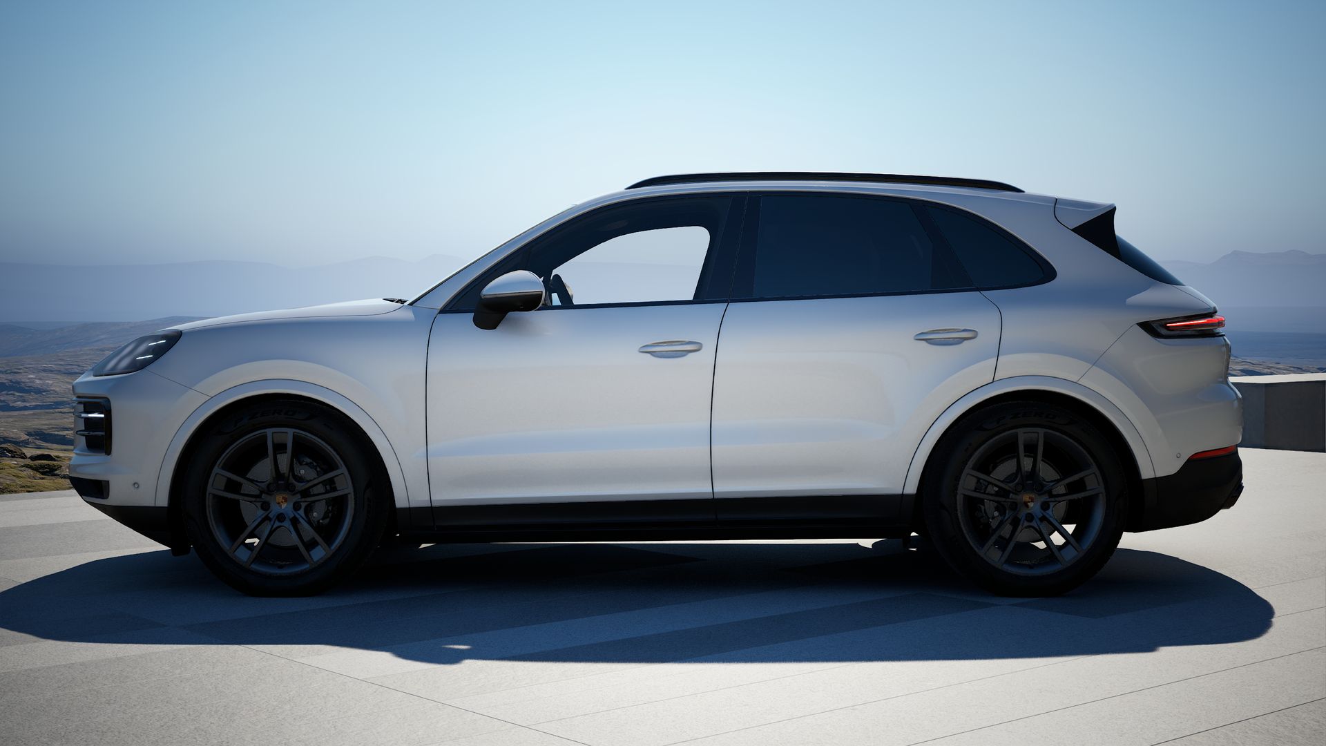 Cayenne side view