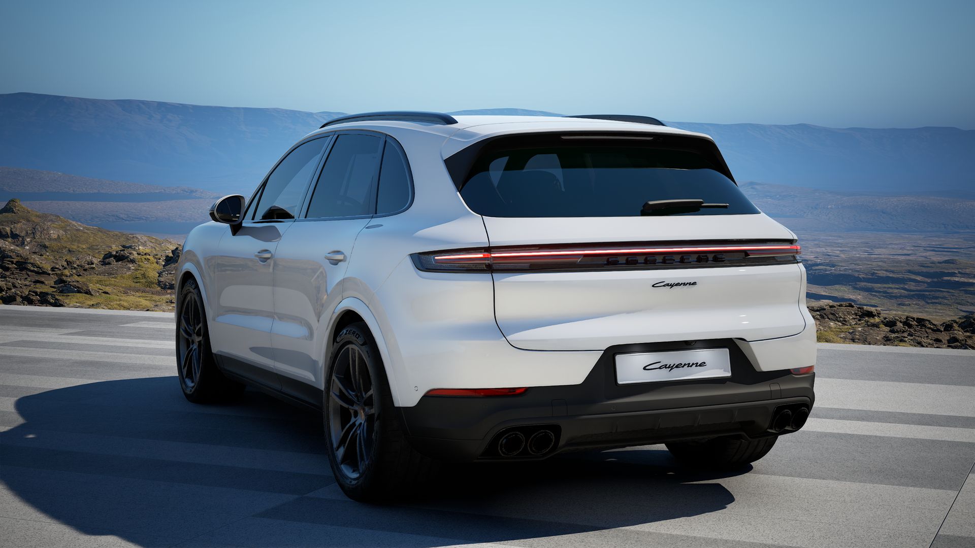 Cayenne back view
