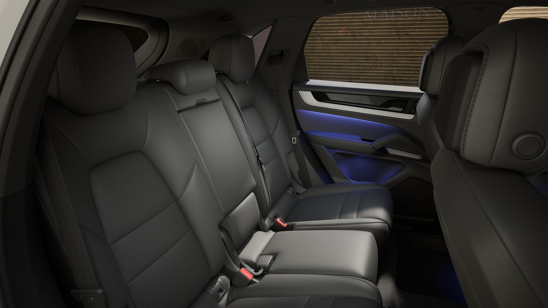 Interior view of Cayenne