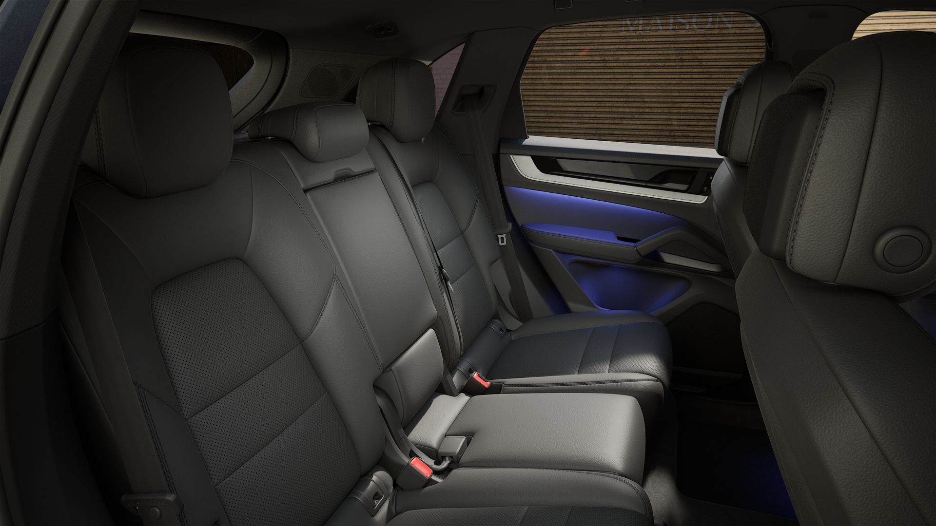 Interior view of Cayenne