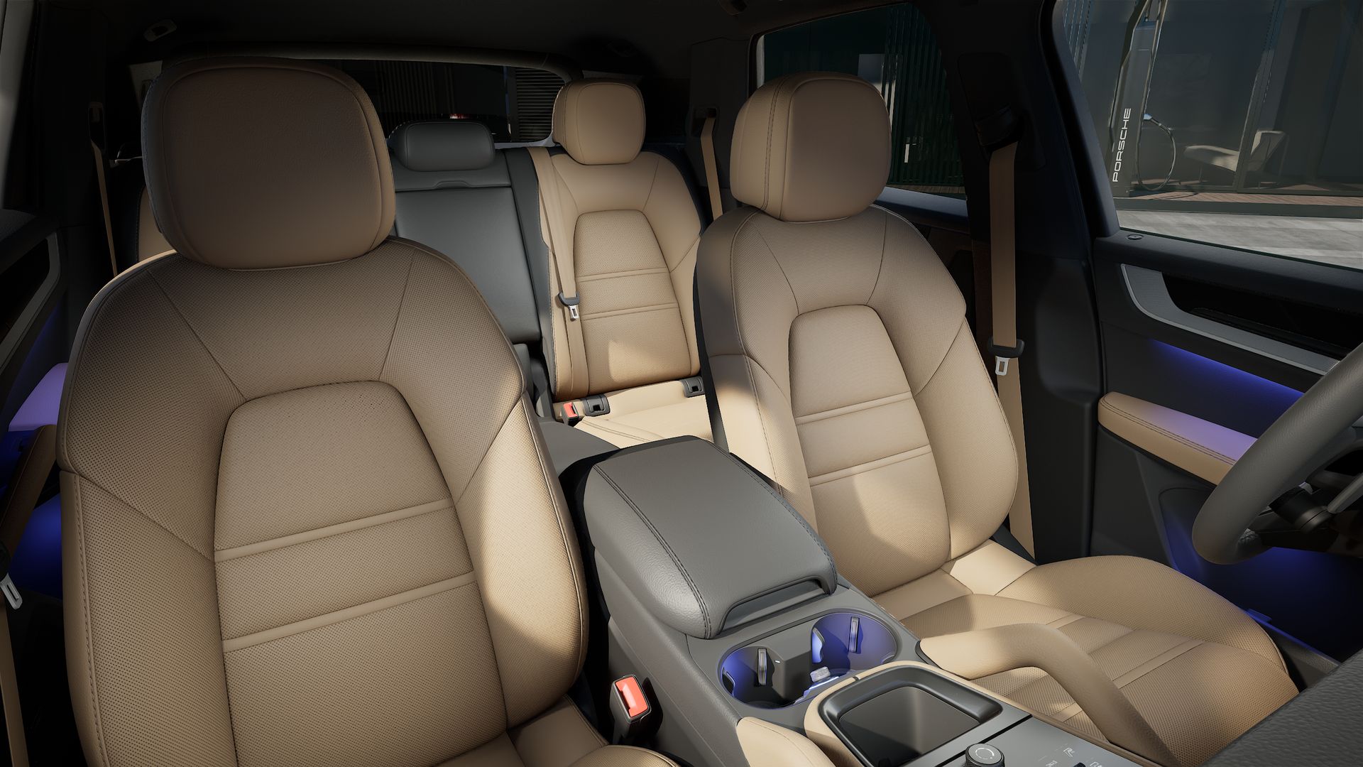 Cayenne E-Hybrid interior view
