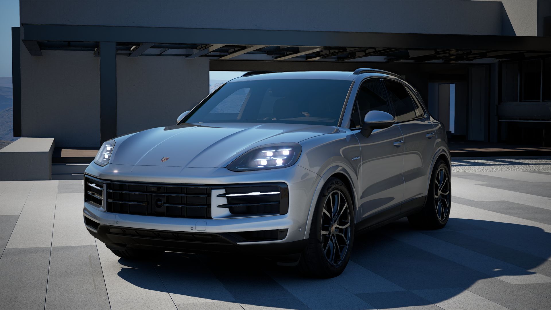 Cayenne E-Hybrid front view