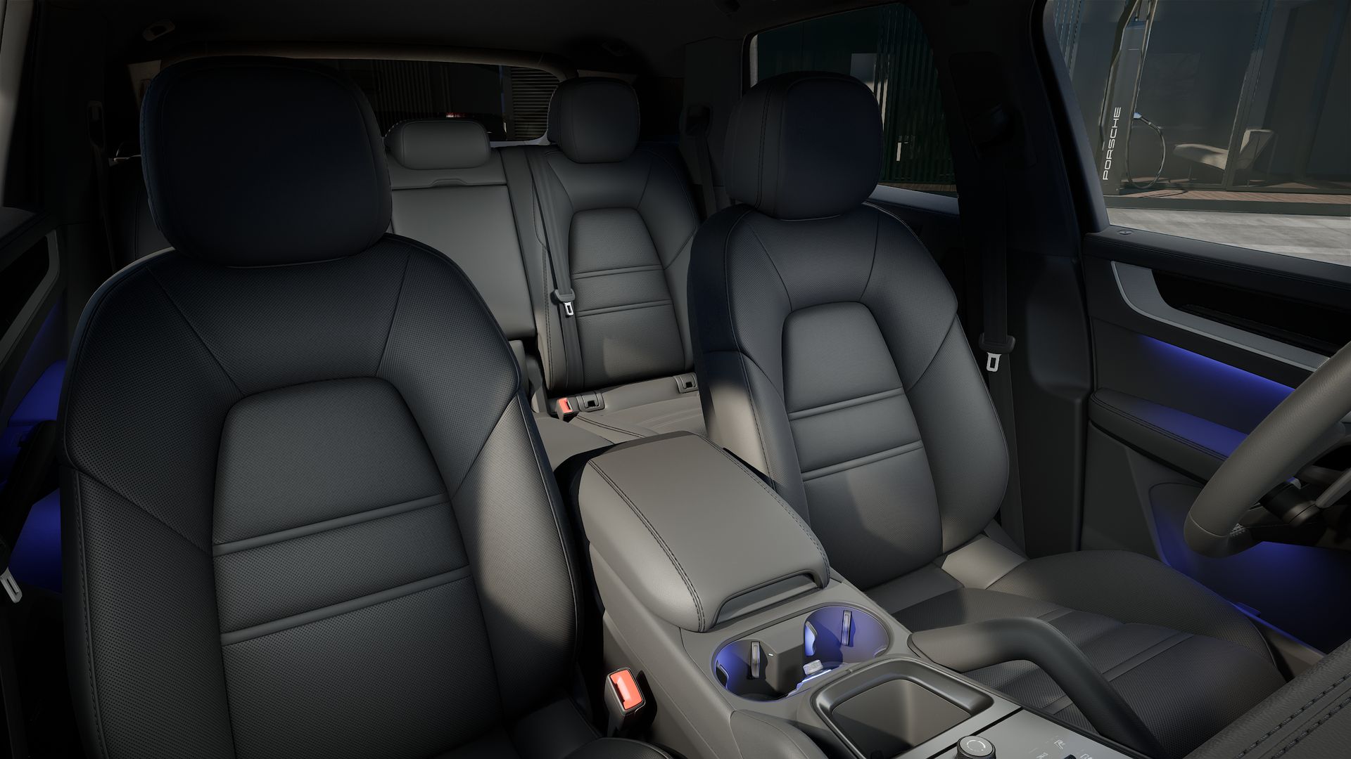 Cayenne S interior view