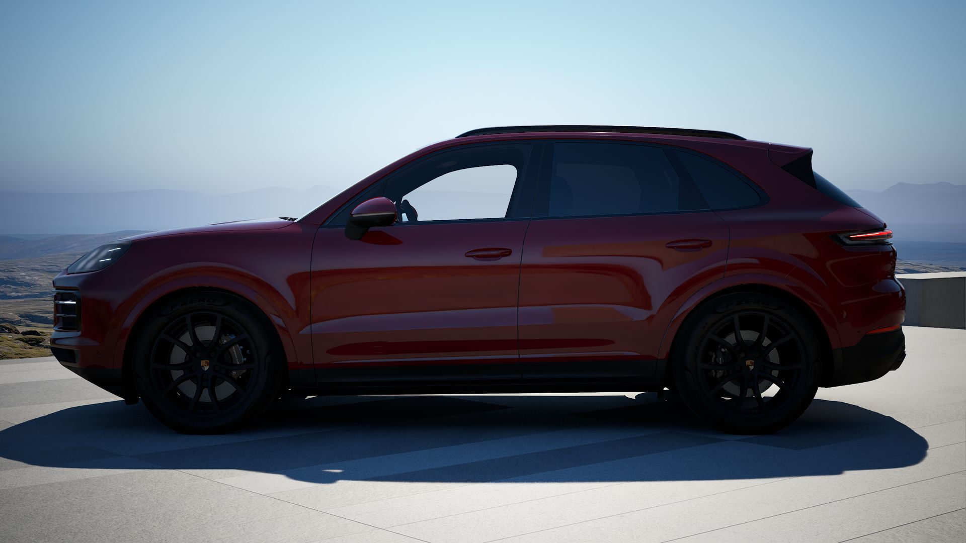 Cayenne S side view