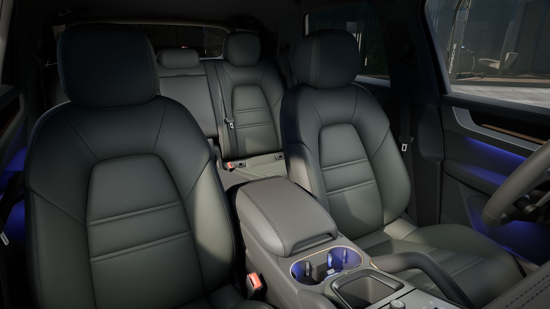 Cayenne S E-Hybrid interior view
