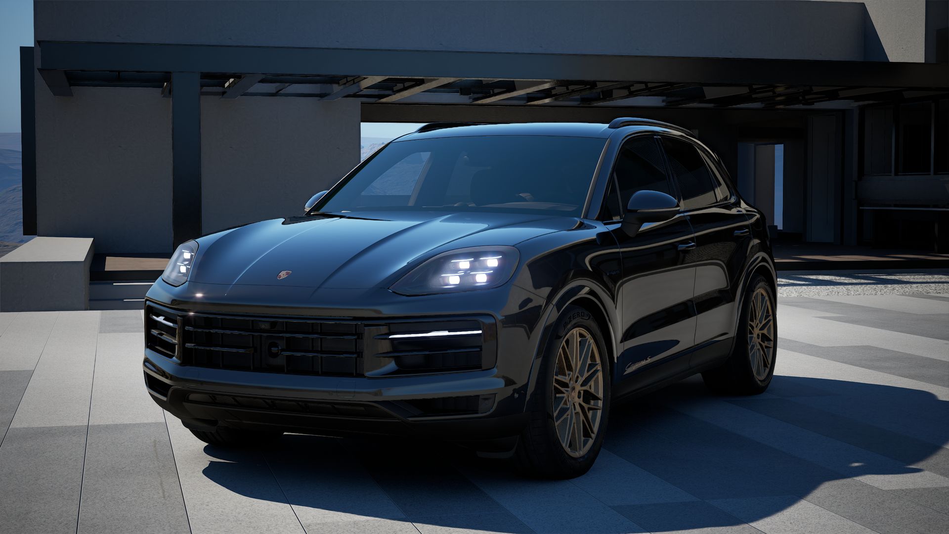 Cayenne S E-Hybrid front view