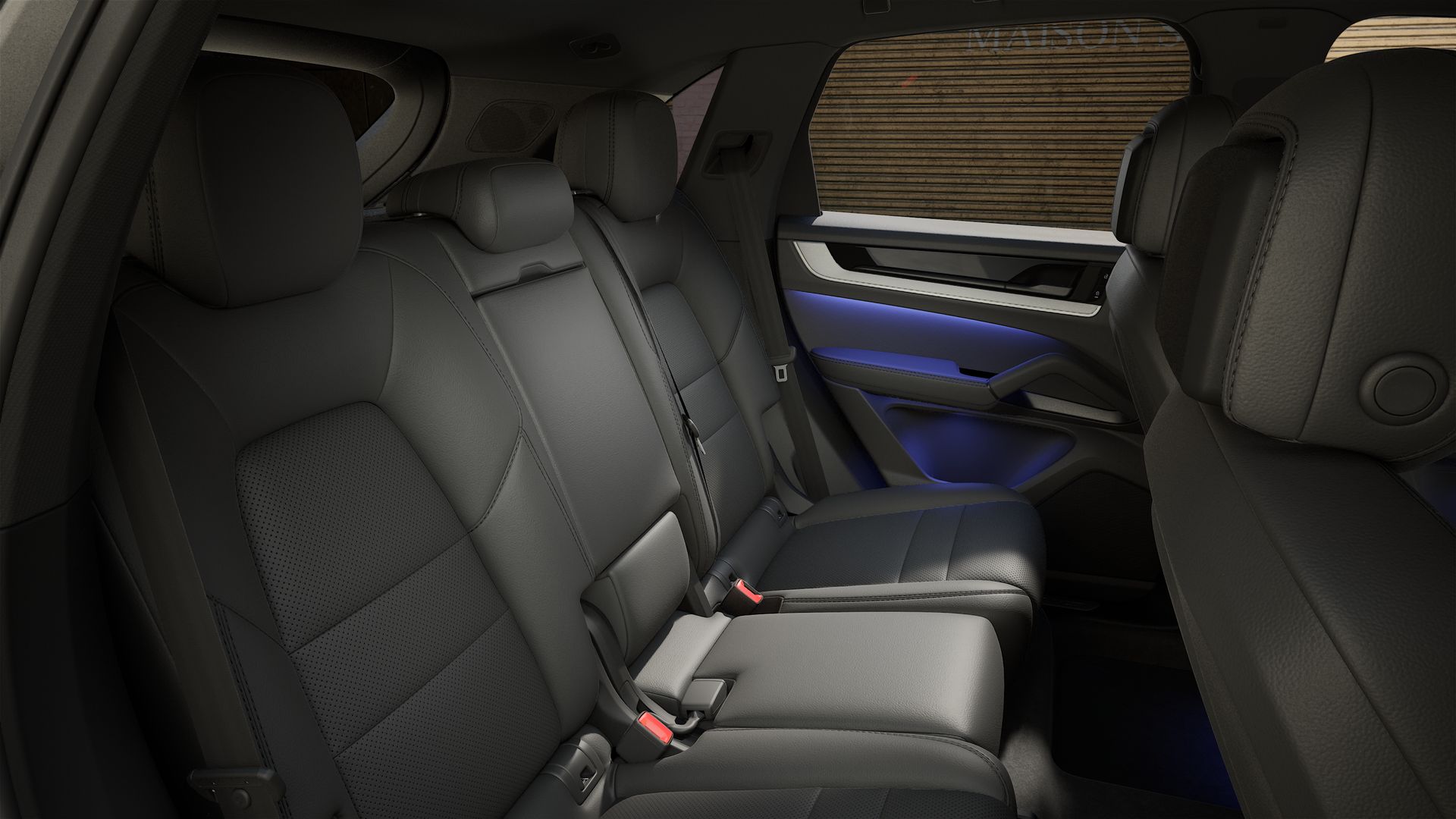 Interior view of Cayenne S E-Hybrid