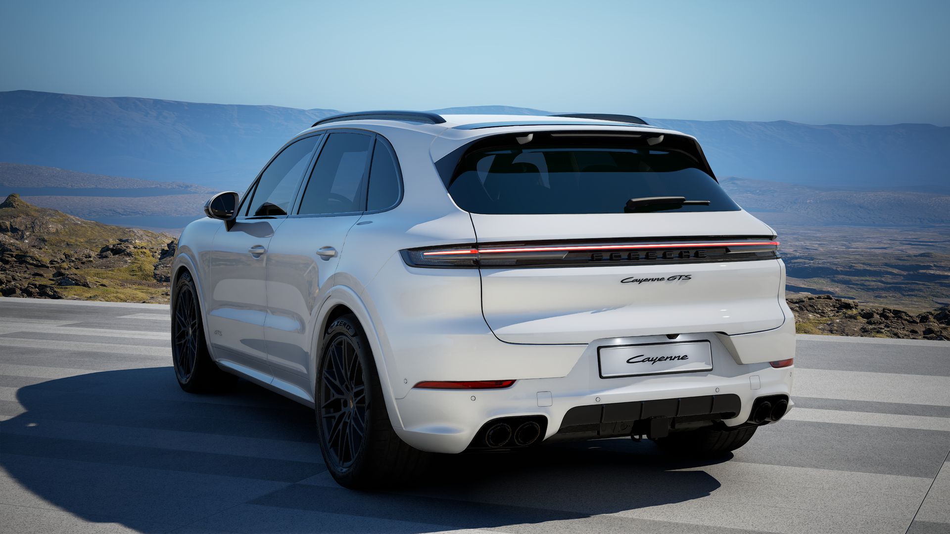 Cayenne GTS back view