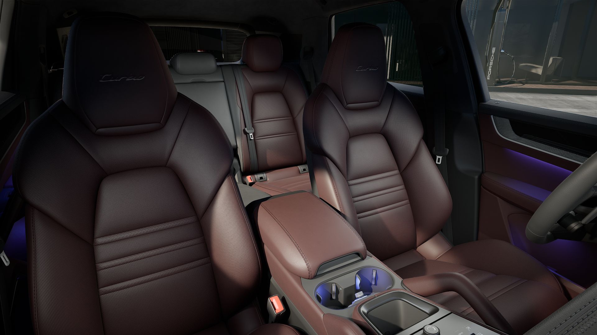 Cayenne Turbo E-Hybrid interior view