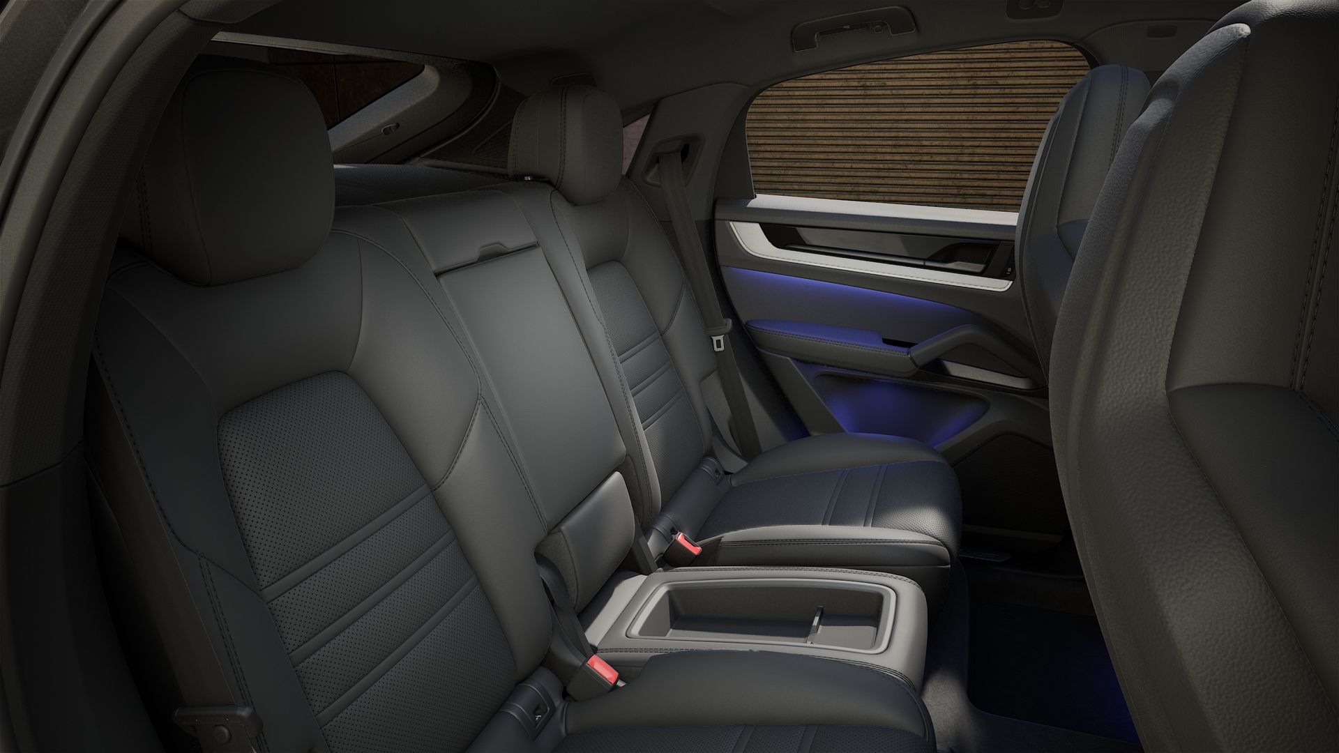 Interior view of Cayenne Coupe