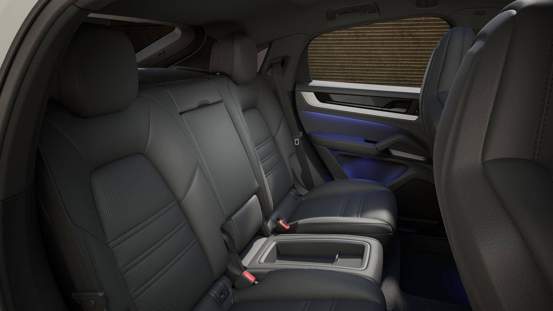 Interior view of Cayenne S Coupe