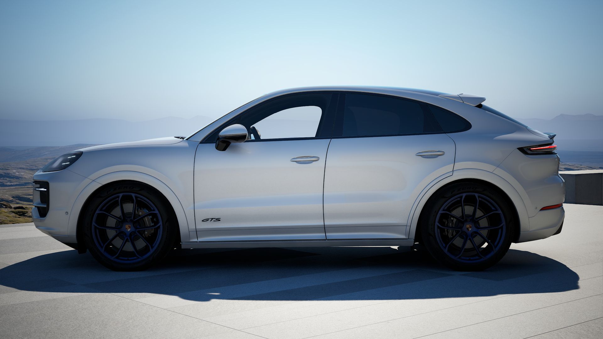 Cayenne GTS Coupe side view