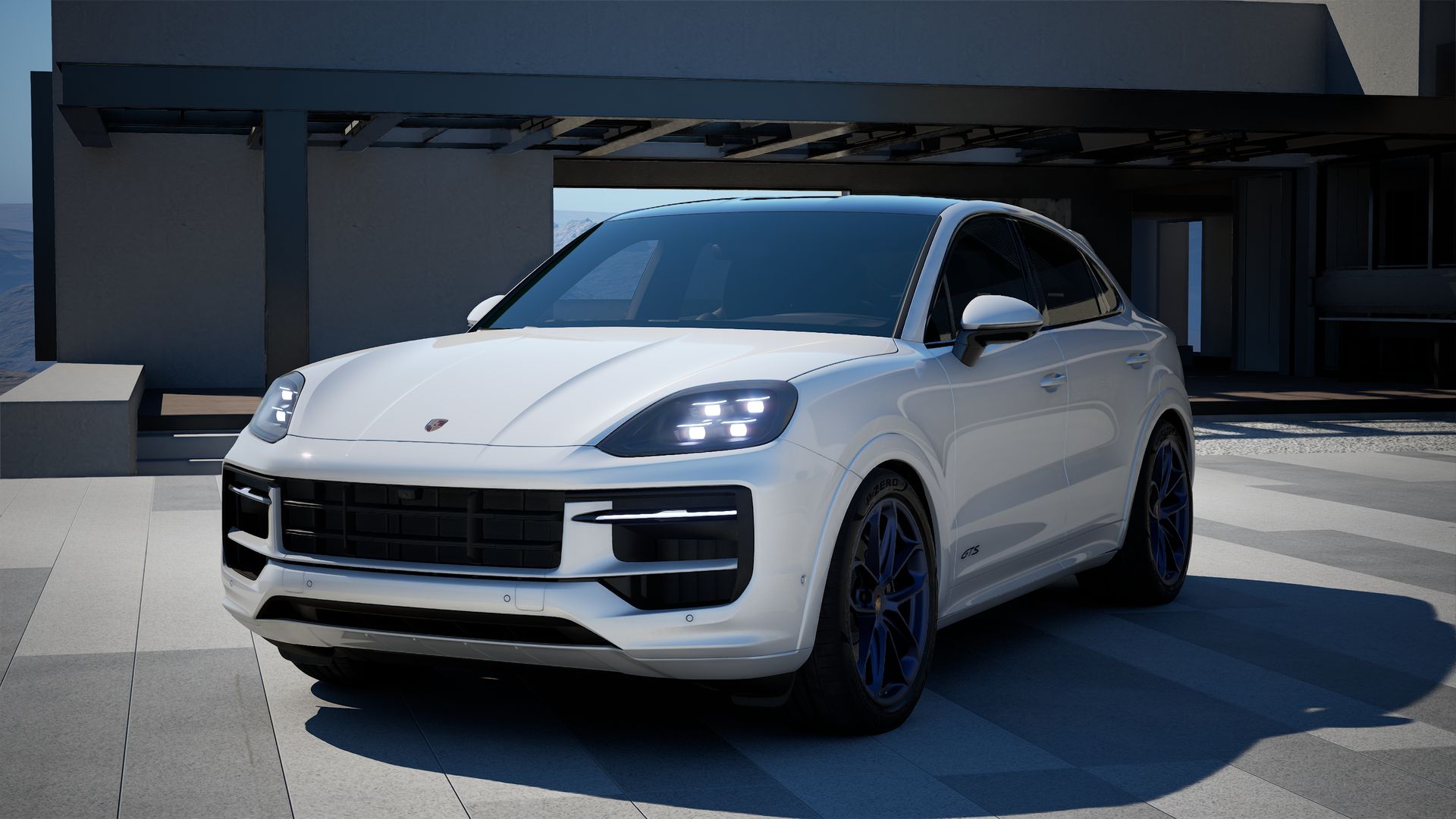 Cayenne GTS Coupe front view