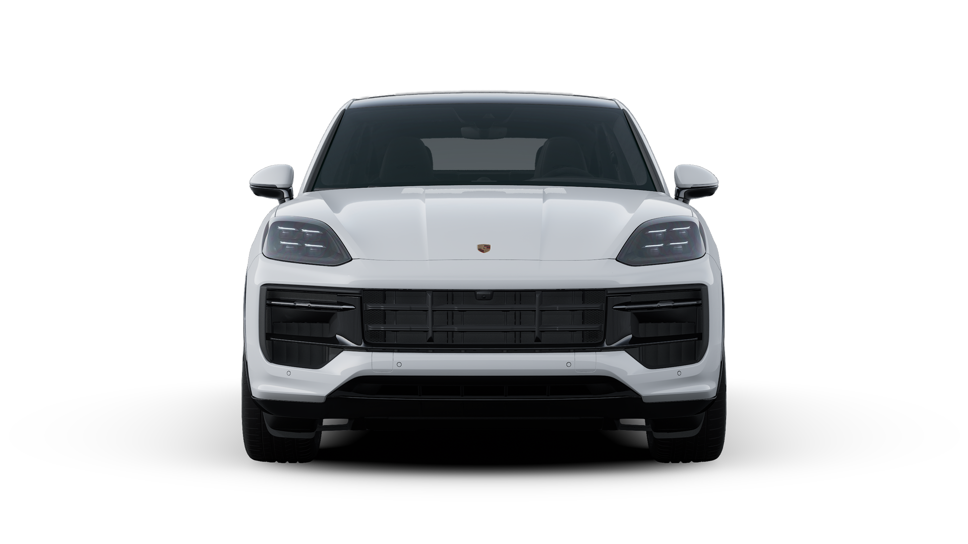 Exterior view of Cayenne GTS Coupe showing the front of the car