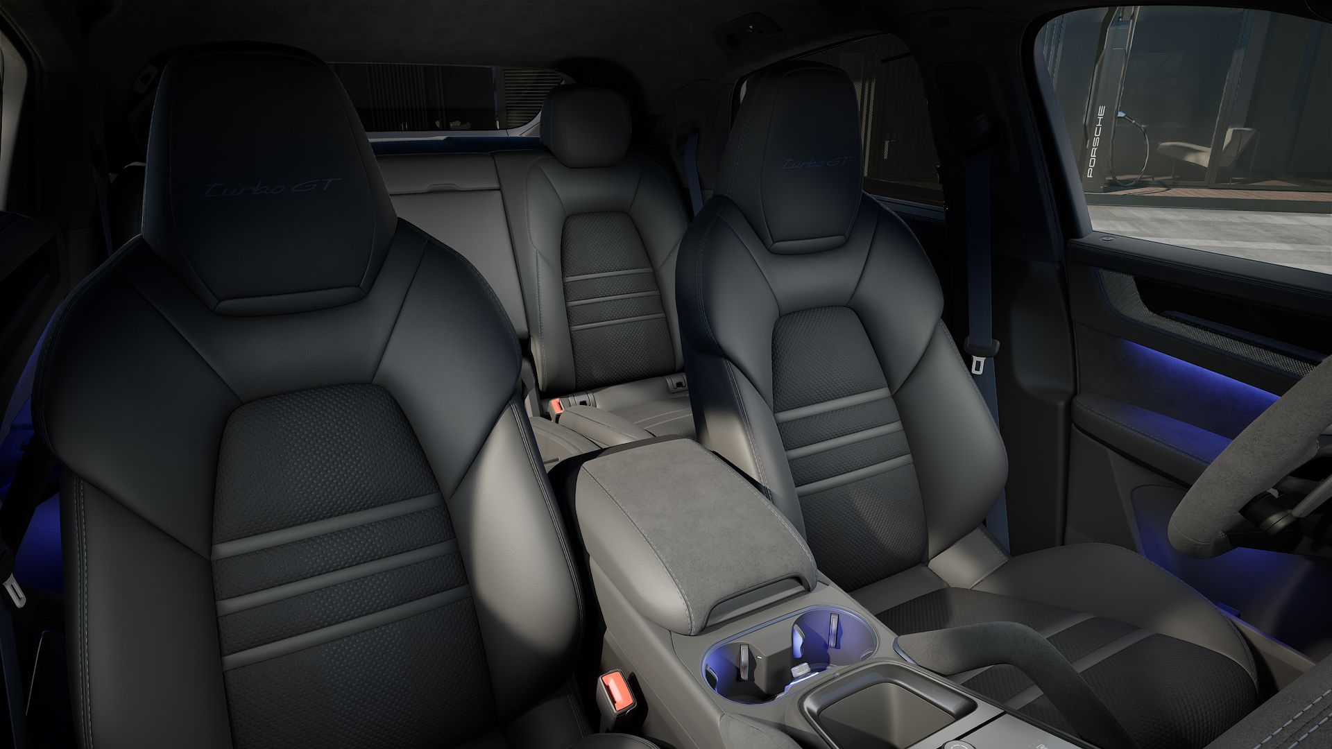 Cayenne Turbo GT interior view