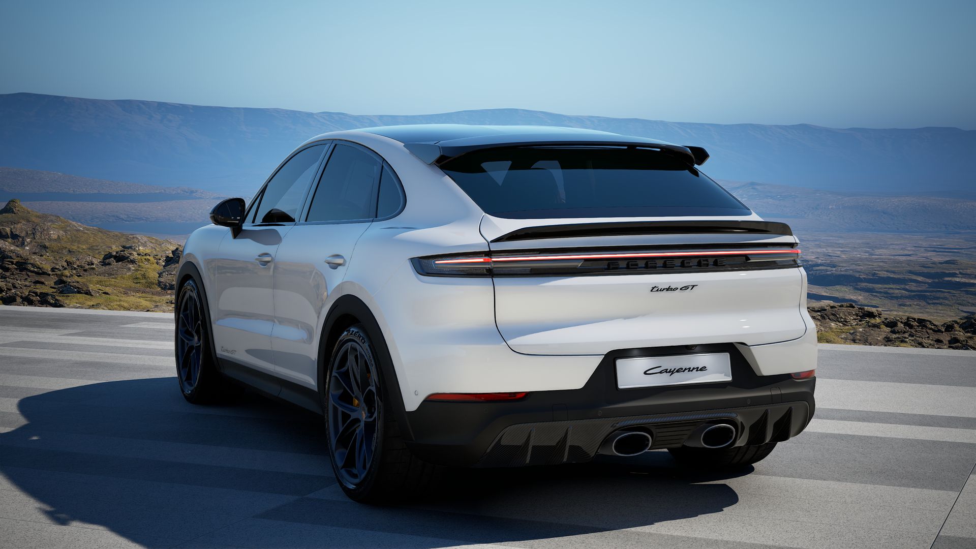 Cayenne Turbo GT back view