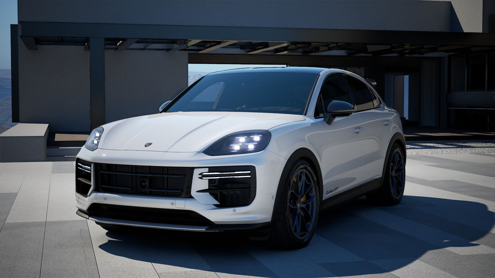 Cayenne Turbo GT front view