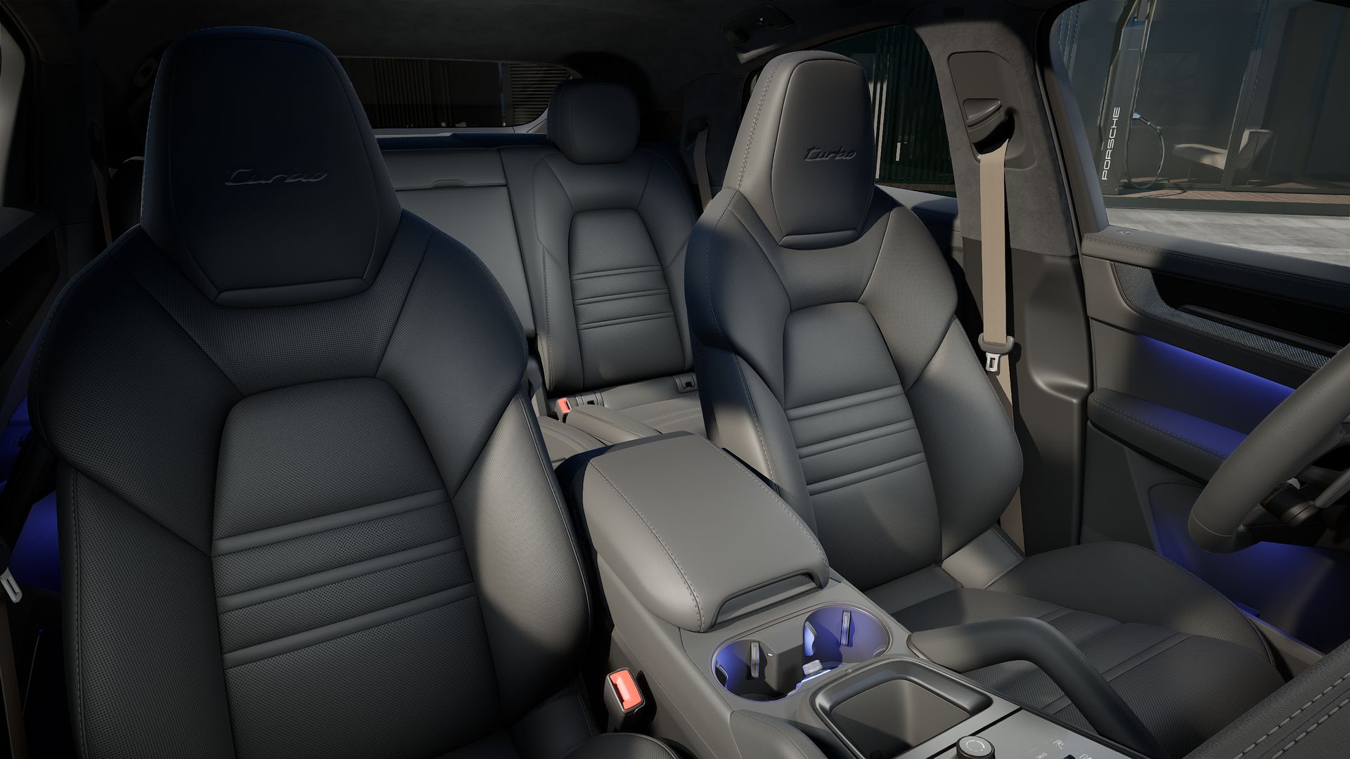 Cayenne Turbo E-Hybrid Coupe interior view