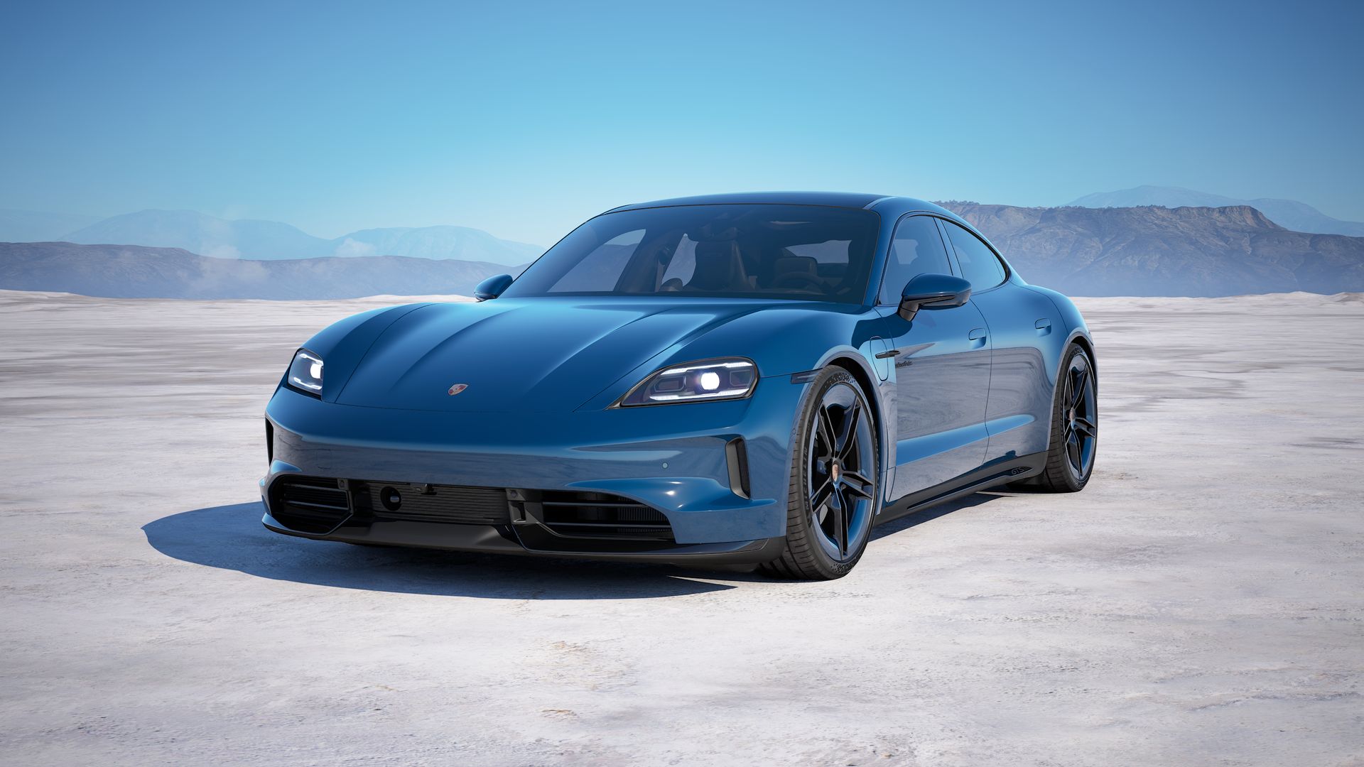 Taycan GTS front view