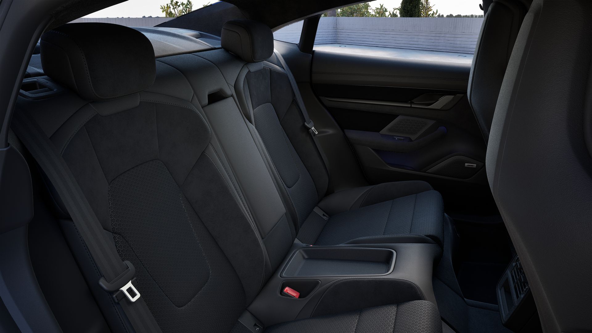 Interior view of Taycan GTS