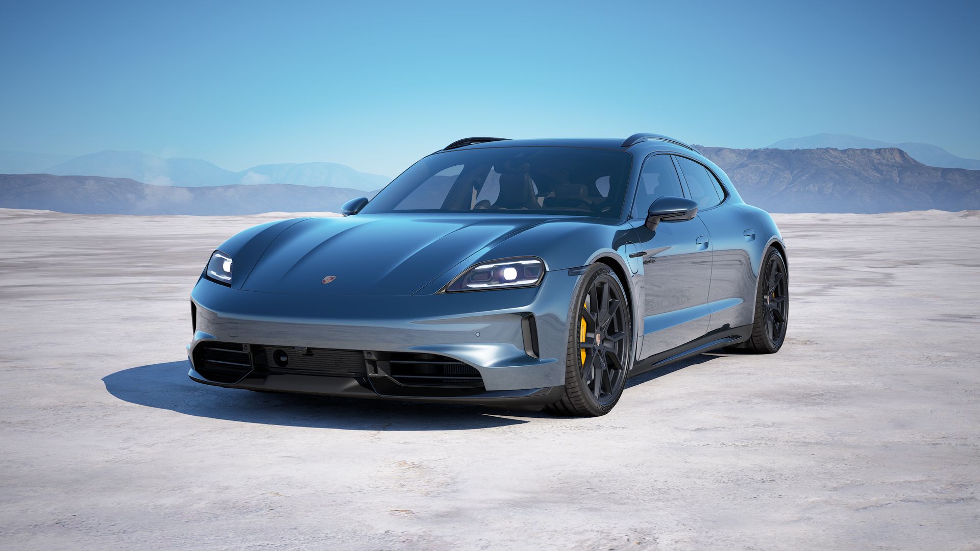 Taycan GTS Sport Turismo front view