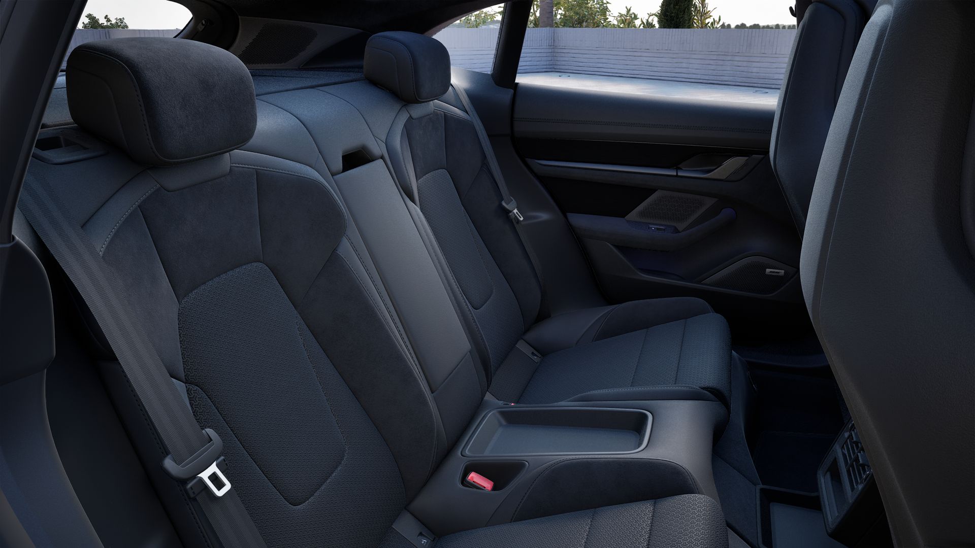 Interior view of Taycan GTS Sport Turismo