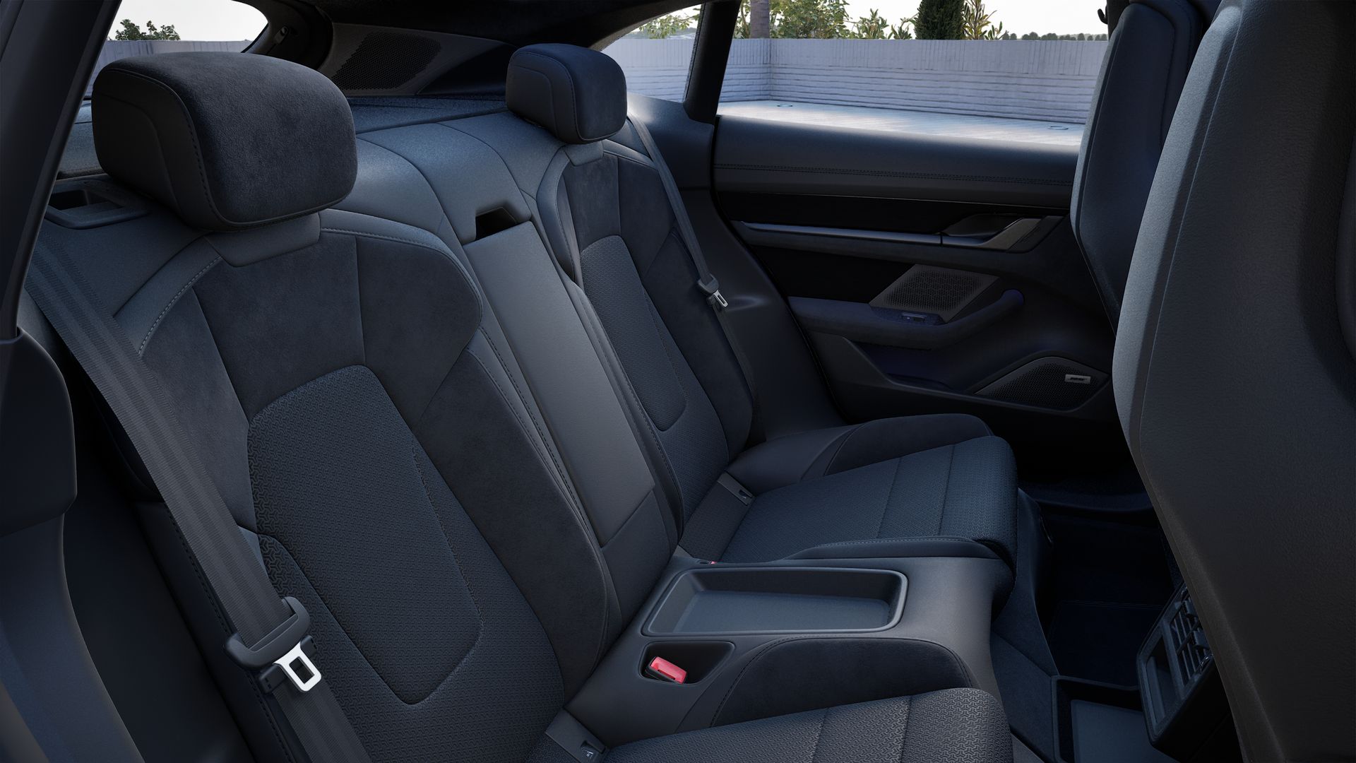 Interior view of Taycan GTS Sport Turismo