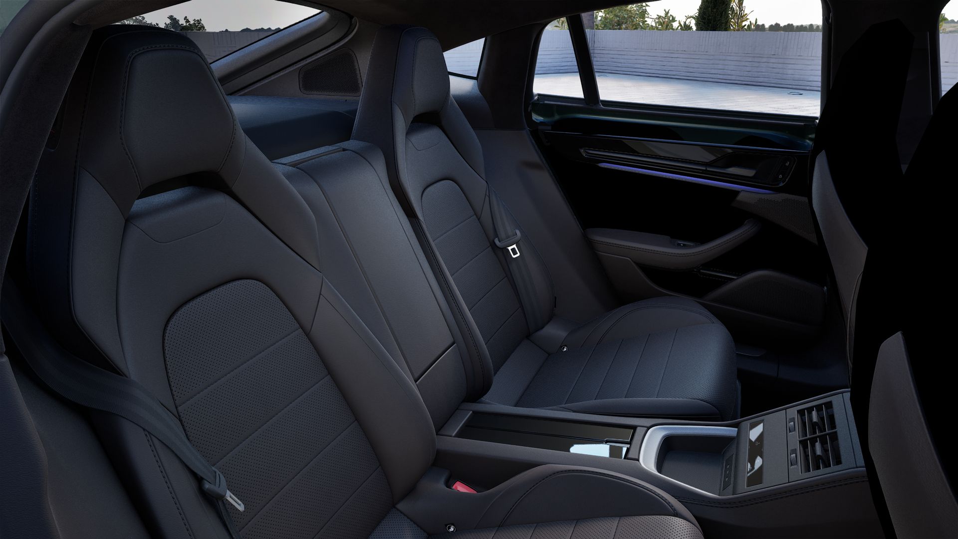 Interior view of Panamera