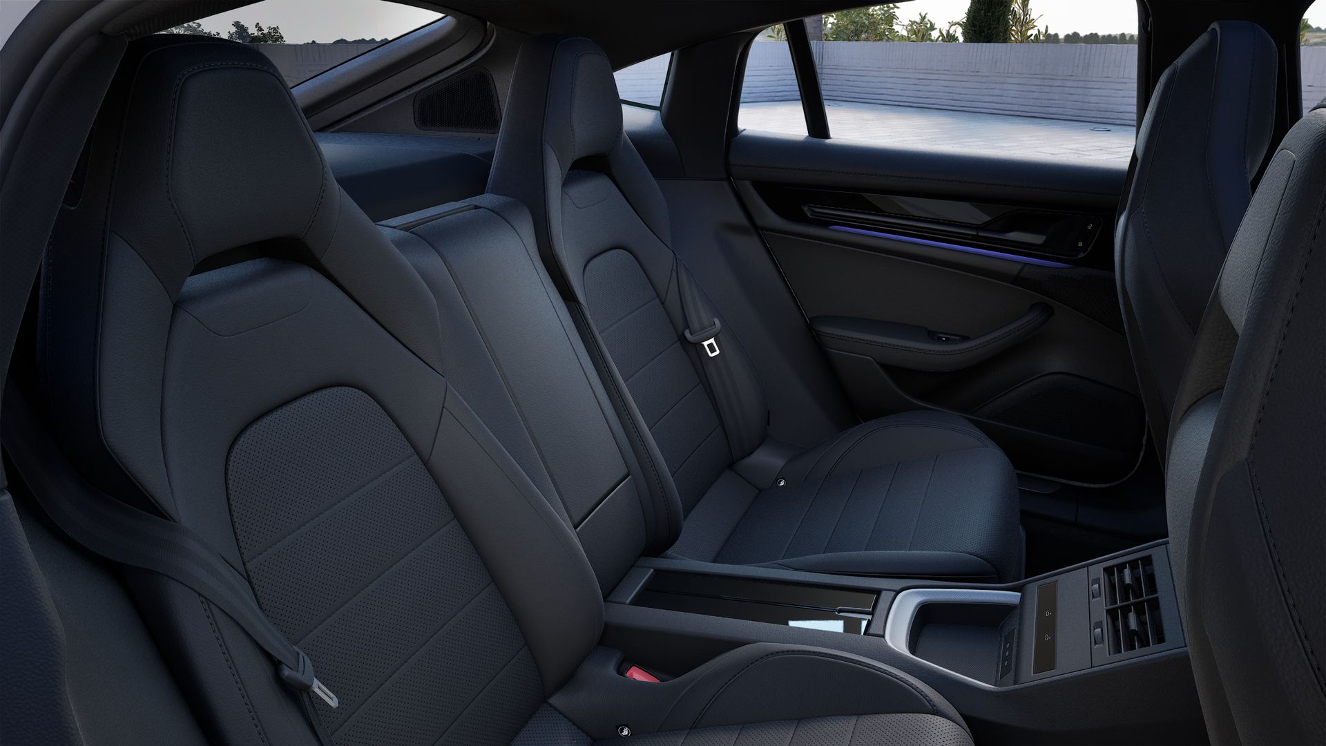 Interior view of Panamera