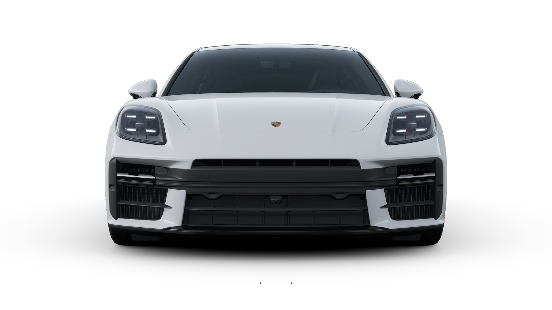 Exterior view of Panamera GTS showing the front of the car