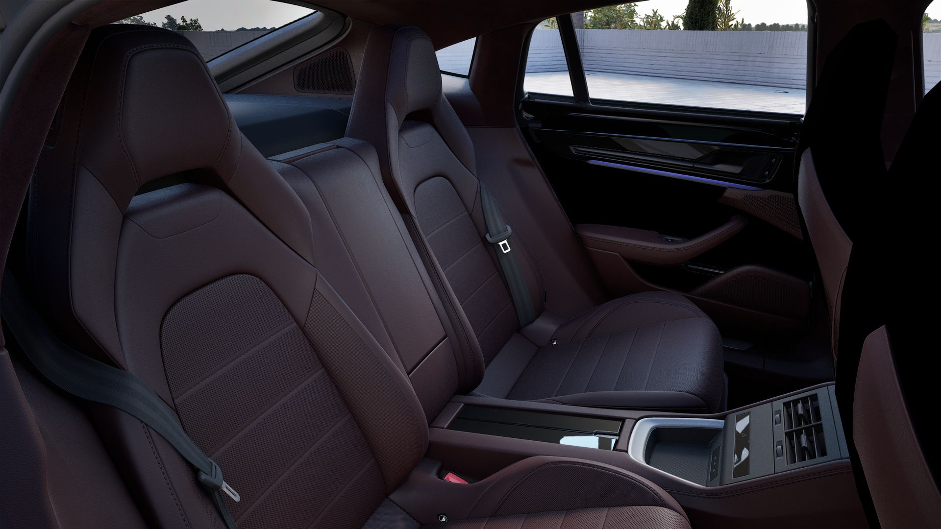 Interior view of Panamera 4S E-Hybrid