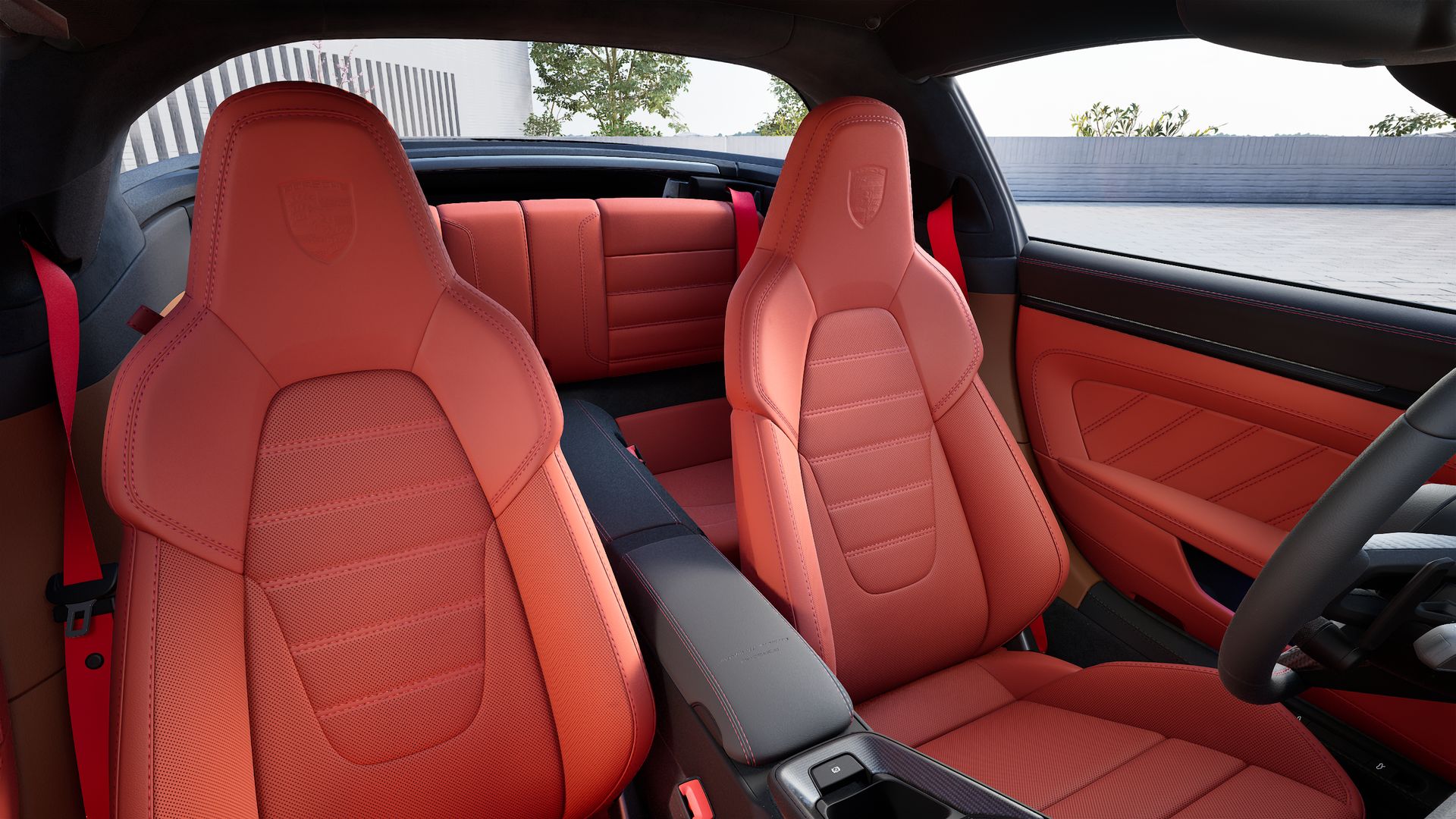 911 Targa 4S interior view