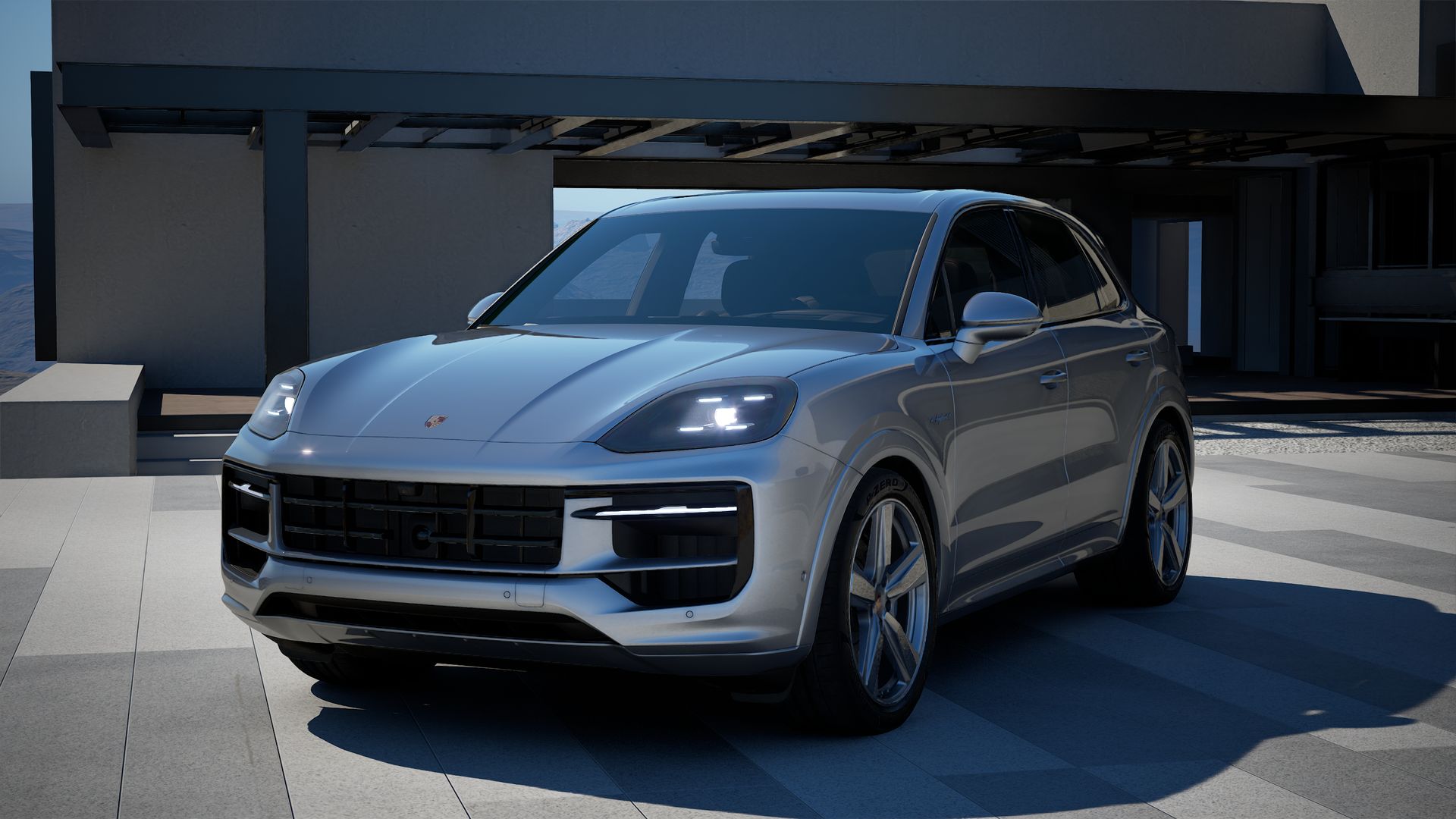 Cayenne S E-Hybrid front view