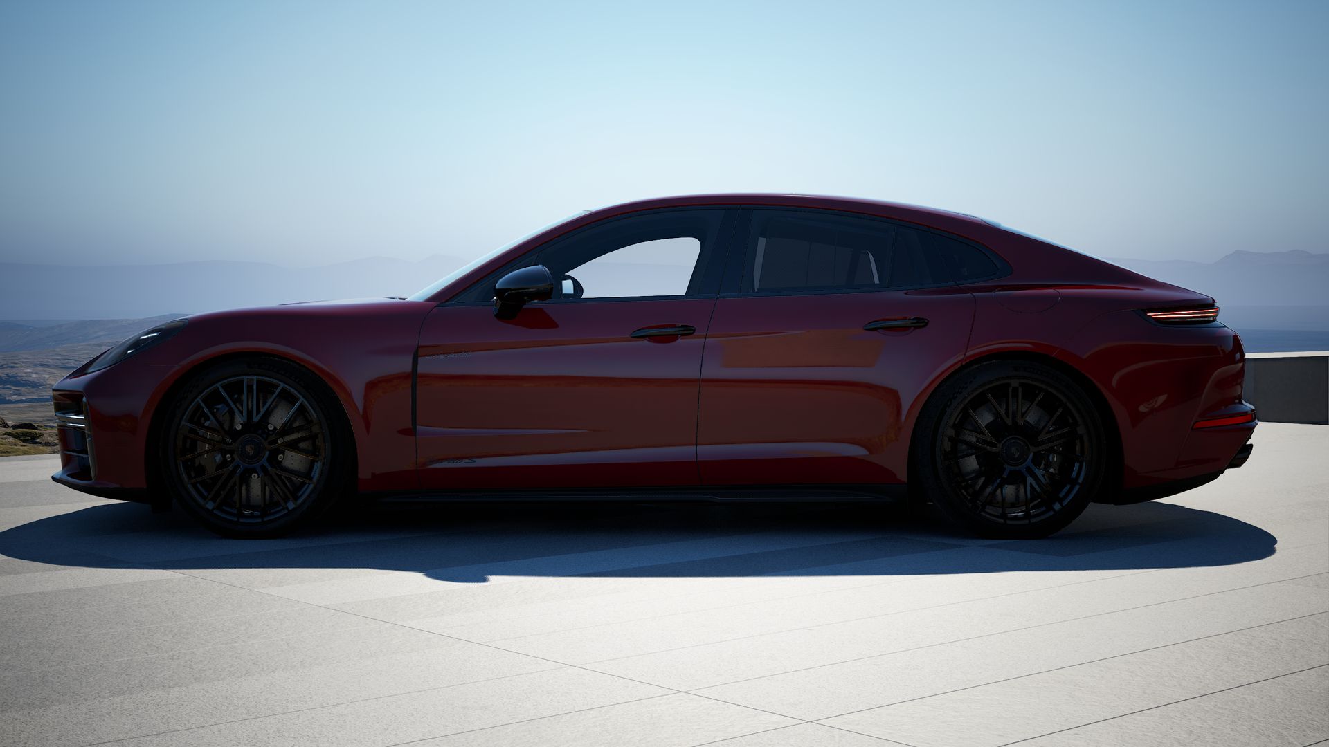 Panamera Turbo S E-Hybrid side view