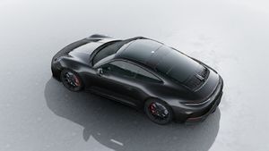 Vista esterna di 911 Carrera 4 GTS dall'alto