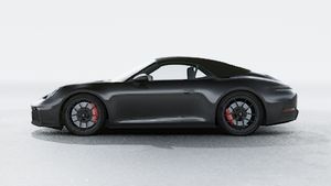 Die Außenansicht von 911 Carrera 4 GTS Cabriolet zeigt die linke Seite des Fahrzeugs