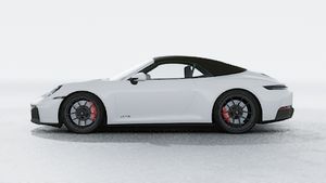 Die Außenansicht von 911 Carrera 4 GTS Cabriolet zeigt die linke Seite des Fahrzeugs