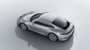 Vista esterna di 911 GT3 con pacchetto Touring dall'alto