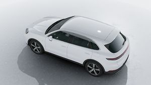 Außenansicht von Cayenne E-Hybrid von oben gesehen