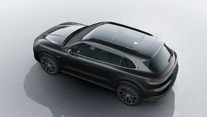 Vista esterna di Cayenne E-Hybrid dall'alto
