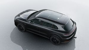 Außenansicht von Cayenne E-Hybrid von oben gesehen