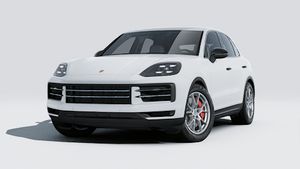 Außenansicht von Cayenne S mit der Vorderseite und der linken Seite des Fahrzeugs
