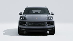 Vista esterna di Cayenne S E-Hybrid che mostra la parte anteriore della vettura