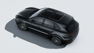 Außenansicht von Cayenne Black Edition von oben gesehen