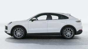 Die Außenansicht von Cayenne Coupé zeigt die linke Seite des Fahrzeugs