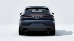 Außenansicht von Cayenne S Coupé mit Blick auf das Heck des Fahrzeugs