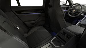 Innenansicht mit den Rücksitzen von Panamera 4 E-Hybrid