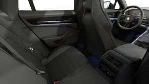 Innenansicht mit den Rücksitzen von Panamera 4 E-Hybrid